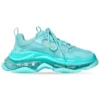 Sapatilhas Triple S «Sola Transparente Turquesa» 541624W2GA14590