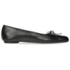 Sapatos anatómicos «Pele de carneiro macia e brilhante preta» 714260WBCW01000