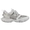 Sapatos “Daddy” com sola transparente Track, cinzento/branco 647742W3BM41200
