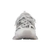 Sapatos “Daddy” com sola transparente Track, cinzento/branco 647742W3BM41200