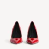 Sapatos de salto alto Avenue para mulher em vermelho cereja