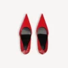 Sapatos de salto alto Avenue para mulher em vermelho cereja