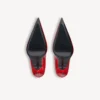Sapatos de salto alto Avenue para mulher em vermelho cereja