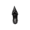 Sapatos de salto alto Cagole 90 mm «Black Arena Lambskin» 714252WAD4E1081