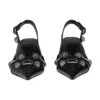 Sapatos de salto alto Cagole com tiras traseiras de 70 mm «Preto» 714251WAD4E1081