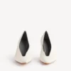 Sapatos de salto alto «Duchesse» para mulher em branco neve