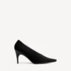 Sapatos de salto alto «Duchesse» para mulher, em preto