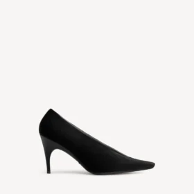 Sapatos de salto alto «Duchesse» para mulher, em preto