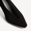 Sapatos de salto alto «Duchesse» para mulher, em preto