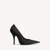 Sapatos de salto alto femininos em preto