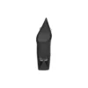 Sapatos de salto alto Square Knife BB 80 mm «Pele de borrego preta brilhante» 694712WBD821080