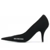 Sapatos de saltos Knife Knit 80 mm «Preto» 628602W18021090
