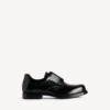 Sapatos Derby confortáveis para homem em preto