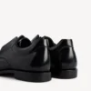 Sapatos Derby confortáveis para homem em preto