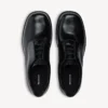 Sapatos Derby confortáveis para homem em preto