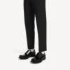 Sapatos Derby confortáveis para homem em preto
