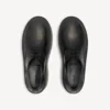 Sapatos Derby de plataforma «Strike» para mulher, em preto Sapatos Derby de plataforma «Strike» para mulher, em preto