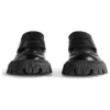 Sapatos Mocassins Tractor «Pele de bezerro lisa preta» 760433WA8E91000