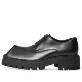Sapatos Rhino Derby «Pele de bezerro lisa preta» 712391WBB501000