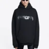 Slime Hoodies Wide Fit «Preto» 674986TLVF21069