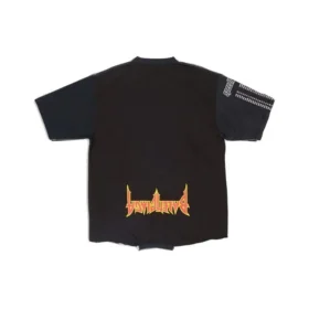 Speed Hunters Upside Down Oversized T-shirt «Black Faded» 698811TMVC90100