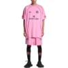 Série de Futebol T-shirt Oversized Miami Soccer «Rosa» 777705TPVR71401