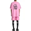 Série de Futebol T-shirt Oversized Miami Soccer «Rosa» 777705TPVR71401