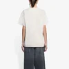 SS21 Camisola com logótipo e letras, unissexo, bege 612965TIV542984