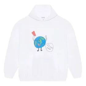 SS21 Confortável e Casual Unissexo Branco 620947TKV959040