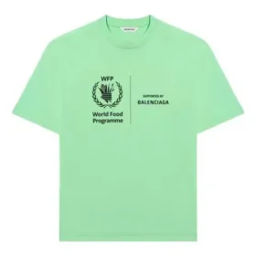SS21 Retro de manga curta verde fluorescente 612965THV844162