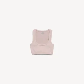 Sutiã sem costuras techwear para mulher em nude