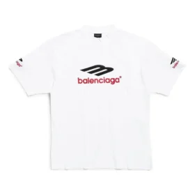 T-shirt 3b Sports Icon «Branco Preto Vermelho» 764235TPVD79065
