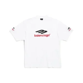 T-shirt 3b Sports Icon «Branco Preto Vermelho» 764235TPVD79065