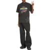 T-shirt 90/10, corte largo «Black» 641675TMVH31055