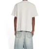 T-shirt 90/10, corte largo, «Cinza Claro» 641675TMVH32569