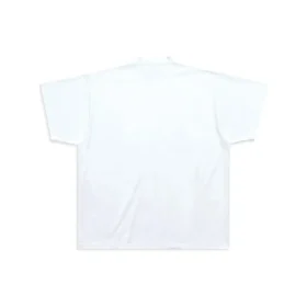 T-shirt Back Flip Oversized Branca/Preta” 739028TPVF99040