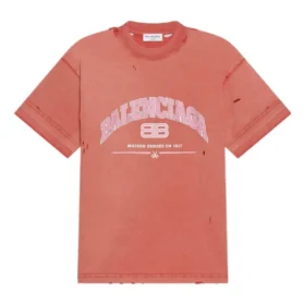 T-shirt Balenciaga, corte médio «Pink» 612966TLVJ16441