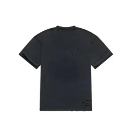 T-shirt Balenciaga, corte médio, «Preto» 612966TLVJ11074