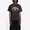 T-shirt Balenciaga, corte médio, «Preto» 612966TLVJ11074