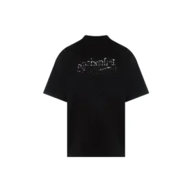 T-shirt Balenciaga desenhada à mão «Black» 641675TNVE71197