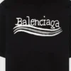 T-shirt Balenciaga desenhada à mão «Black» 641675TNVE71197