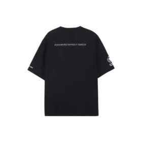 T-shirt Balenciaga x WFP, corte médio «Black» 612966TMVL21070