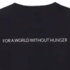 T-shirt Balenciaga x WFP, corte médio «Black» 612966TMVL21070