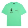 T-shirt Balenciaga x WFP, corte médio «Green» 612966THV844162
