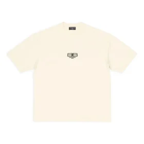 T-shirt BB Paris Icon, corte médio «Bege Claro e Preto» 612966TMVG79069