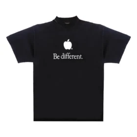 T-shirt Be Different «Preto Branco» 712398TNVB31070