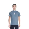 T-shirt Burning Unity Oversized «Azul Claro» 787349TQVW74164