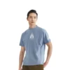 T-shirt Burning Unity Oversized «Azul Claro» 787349TQVW74164