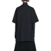 T-shirt Caps, corte largo, “Preto” 651795TNVL11070