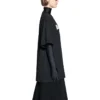 T-shirt Caps, corte largo, “Preto” 651795TNVL11070